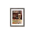 Picture of A Glass of Champagne _GroupedProduct_Rectangle_Portrait_Framed_Matted_