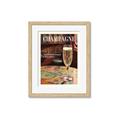 Picture of A Glass of Champagne _GroupedProduct_Rectangle_Portrait_Framed_Matted_