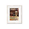 Picture of A Glass of Champagne _GroupedProduct_Rectangle_Portrait_Framed_Matted_