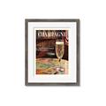 Picture of A Glass of Champagne _GroupedProduct_Rectangle_Portrait_Framed_Matted_