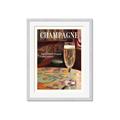 Picture of A Glass of Champagne _GroupedProduct_Rectangle_Portrait_Framed_Matted_