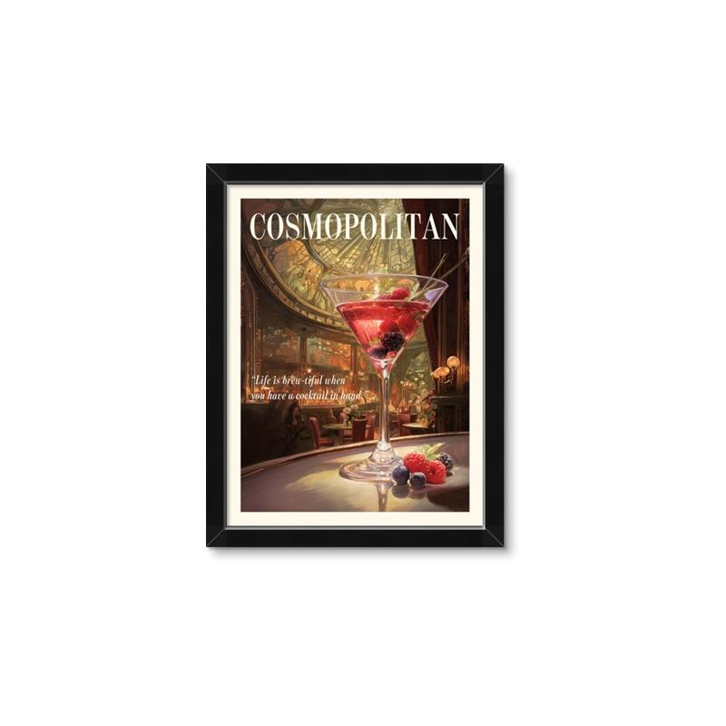 Picture of Cosmo Hour _GroupedProduct_Rectangle_Portrait_Framed_Matted_