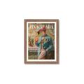 Picture of Tropical Nobility _GroupedProduct_Rectangle_Portrait_Framed_Matted_