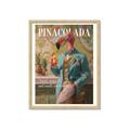 Picture of Tropical Nobility _GroupedProduct_Rectangle_Portrait_Framed_Matted_