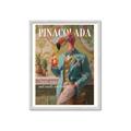 Picture of Tropical Nobility _GroupedProduct_Rectangle_Portrait_Framed_Matted_