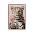 Picture of Blush and Bite I _GroupedProduct_Rectangle_Portrait_Framed_Matted_