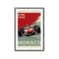 Picture of Monaco I _GroupedProduct_Rectangle_Portrait_Framed_Matted_