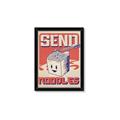 Picture of Send Noodles _GroupedProduct_Rectangle_Portrait_Framed_Matted_