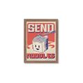 Picture of Send Noodles _GroupedProduct_Rectangle_Portrait_Framed_Matted_