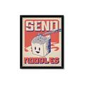 Picture of Send Noodles _GroupedProduct_Rectangle_Portrait_Framed_Matted_