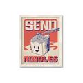 Picture of Send Noodles _GroupedProduct_Rectangle_Portrait_Framed_Matted_