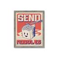 Picture of Send Noodles _GroupedProduct_Rectangle_Portrait_Framed_Matted_