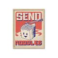 Picture of Send Noodles _GroupedProduct_Rectangle_Portrait_Framed_Matted_