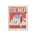 Picture of Send Noodles _GroupedProduct_Rectangle_Portrait_Framed_Matted_