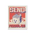 Picture of Send Noodles _GroupedProduct_Rectangle_Portrait_Framed_Matted_