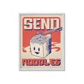 Picture of Send Noodles _GroupedProduct_Rectangle_Portrait_Framed_Matted_