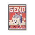 Picture of Send Noodles _GroupedProduct_Rectangle_Portrait_Framed_Matted_