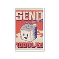 Picture of Send Noodles _GroupedProduct_Rectangle_Portrait_Framed_Matted_