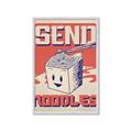 Picture of Send Noodles _GroupedProduct_Rectangle_Portrait_Framed_Matted_