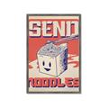Picture of Send Noodles _GroupedProduct_Rectangle_Portrait_Framed_Matted_