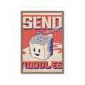 Picture of Send Noodles _GroupedProduct_Rectangle_Portrait_Framed_Matted_