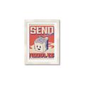 Picture of Send Noodles _GroupedProduct_Rectangle_Portrait_Framed_Matted_
