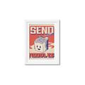 Picture of Send Noodles _GroupedProduct_Rectangle_Portrait_Framed_Matted_