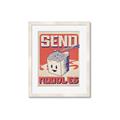 Picture of Send Noodles _GroupedProduct_Rectangle_Portrait_Framed_Matted_
