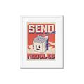 Picture of Send Noodles _GroupedProduct_Rectangle_Portrait_Framed_Matted_