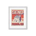 Picture of Send Noodles _GroupedProduct_Rectangle_Portrait_Framed_Matted_