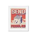 Picture of Send Noodles _GroupedProduct_Rectangle_Portrait_Framed_Matted_