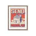 Picture of Send Noodles _GroupedProduct_Rectangle_Portrait_Framed_Matted_