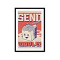 Picture of Send Noodles _GroupedProduct_Rectangle_Portrait_Framed_Matted_