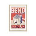 Picture of Send Noodles _GroupedProduct_Rectangle_Portrait_Framed_Matted_