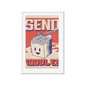 Picture of Send Noodles _GroupedProduct_Rectangle_Portrait_Framed_Matted_