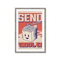 Picture of Send Noodles _GroupedProduct_Rectangle_Portrait_Framed_Matted_