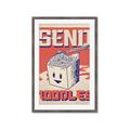 Picture of Send Noodles _GroupedProduct_Rectangle_Portrait_Framed_Matted_
