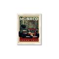 Picture of Monaco Grand Prix I _GroupedProduct_Rectangle_Portrait_Framed_Matted_