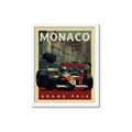 Picture of Monaco Grand Prix I _GroupedProduct_Rectangle_Portrait_Framed_Matted_
