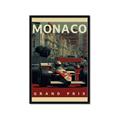 Picture of Monaco Grand Prix I _GroupedProduct_Rectangle_Portrait_Framed_Matted_