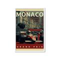 Picture of Monaco Grand Prix I _GroupedProduct_Rectangle_Portrait_Framed_Matted_