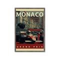 Picture of Monaco Grand Prix I _GroupedProduct_Rectangle_Portrait_Framed_Matted_