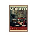 Picture of Monaco Grand Prix I _GroupedProduct_Rectangle_Portrait_Framed_Matted_