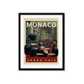 Picture of Monaco Grand Prix I _GroupedProduct_Rectangle_Portrait_Framed_Matted_