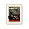 Picture of Monaco Grand Prix I _GroupedProduct_Rectangle_Portrait_Framed_Matted_