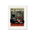 Picture of Monaco Grand Prix I _GroupedProduct_Rectangle_Portrait_Framed_Matted_