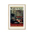 Picture of Monaco Grand Prix I _GroupedProduct_Rectangle_Portrait_Framed_Matted_