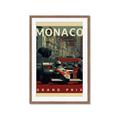 Picture of Monaco Grand Prix I _GroupedProduct_Rectangle_Portrait_Framed_Matted_