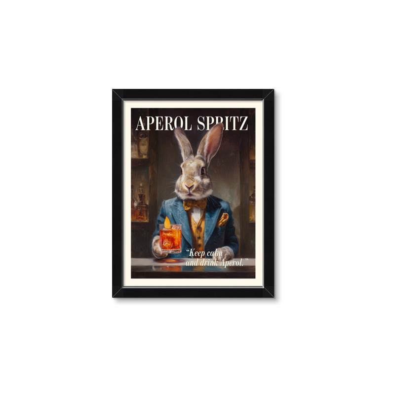 Picture of The Dapper Bunny _GroupedProduct_Rectangle_Portrait_Framed_Matted_