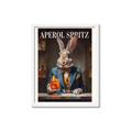Picture of The Dapper Bunny _GroupedProduct_Rectangle_Portrait_Framed_Matted_